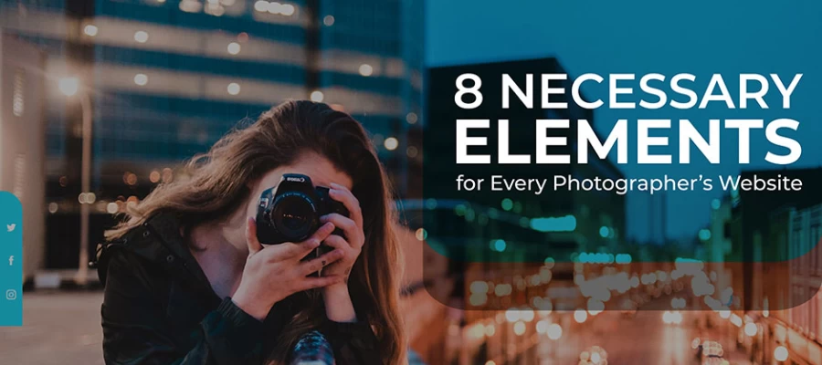 necessary elements for every photographers website