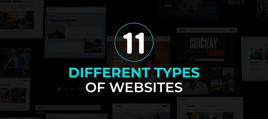 different types of websites