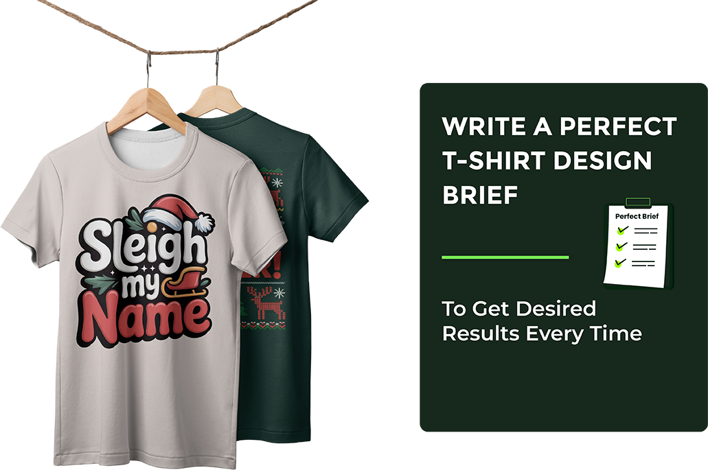 how to write a perfect t-shirt design brief