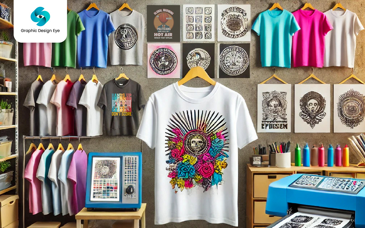 how to print t shirts professionally