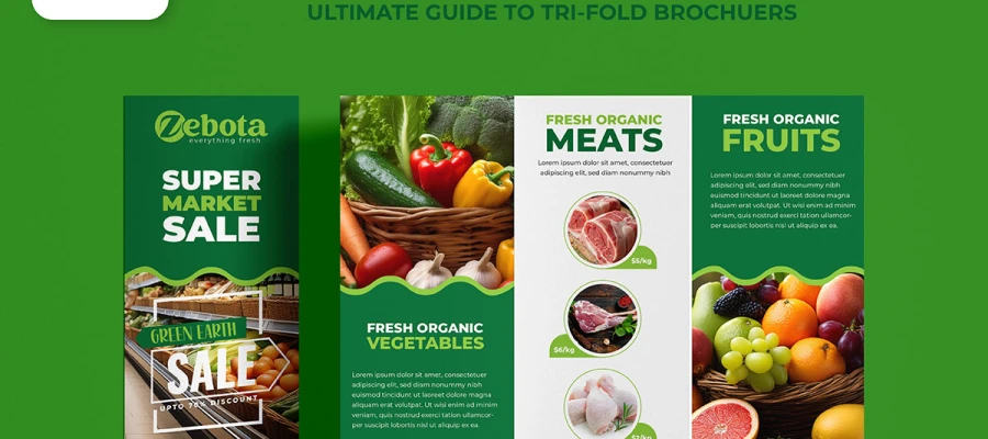 what is a tri-fold brochure