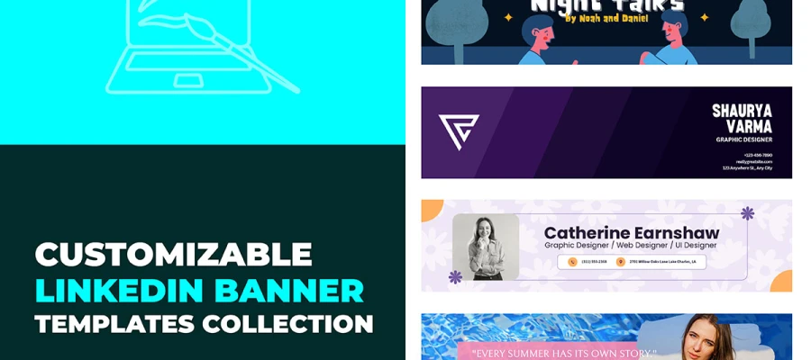 linkedin banner templates