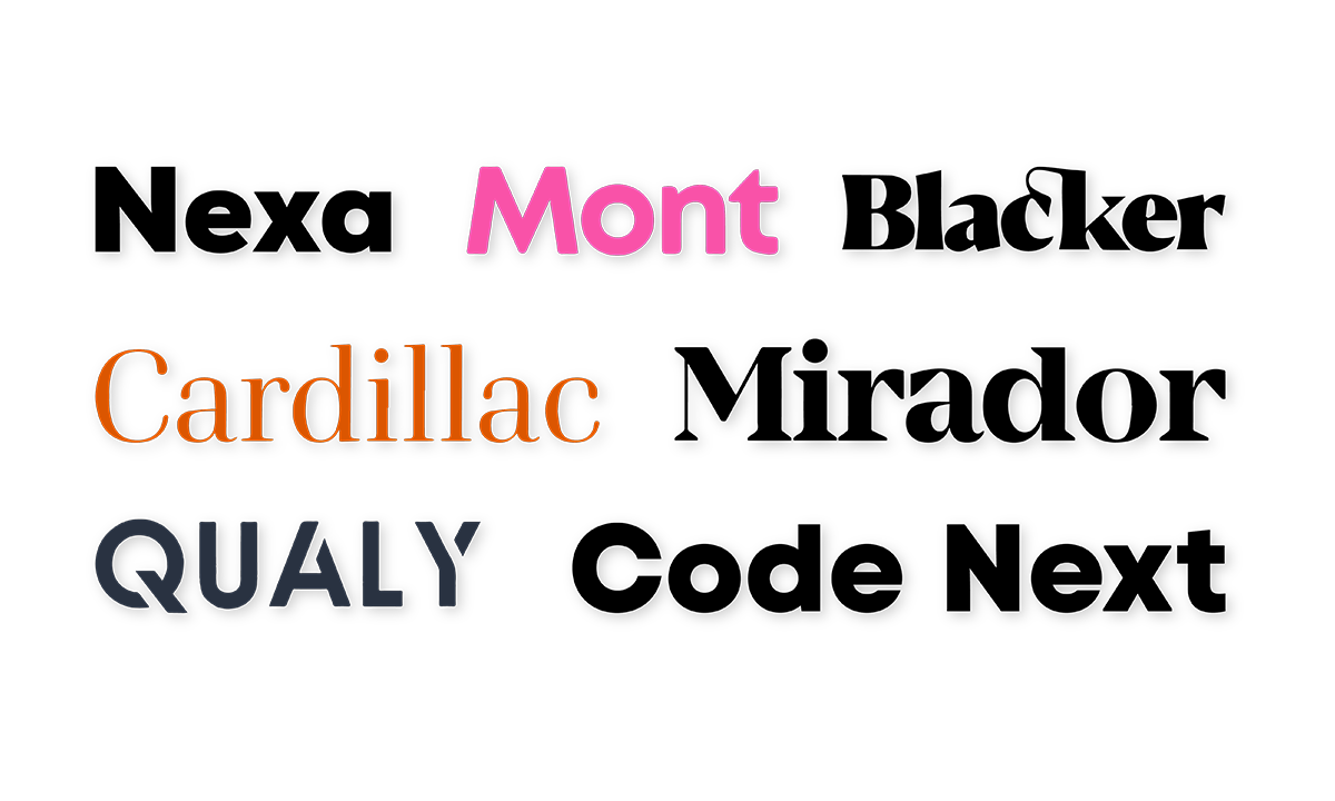 best logo fonts
