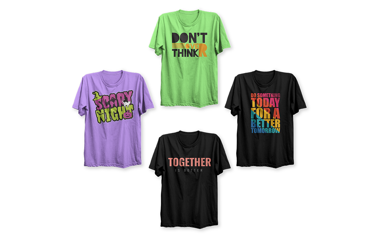 best t-shirt fonts