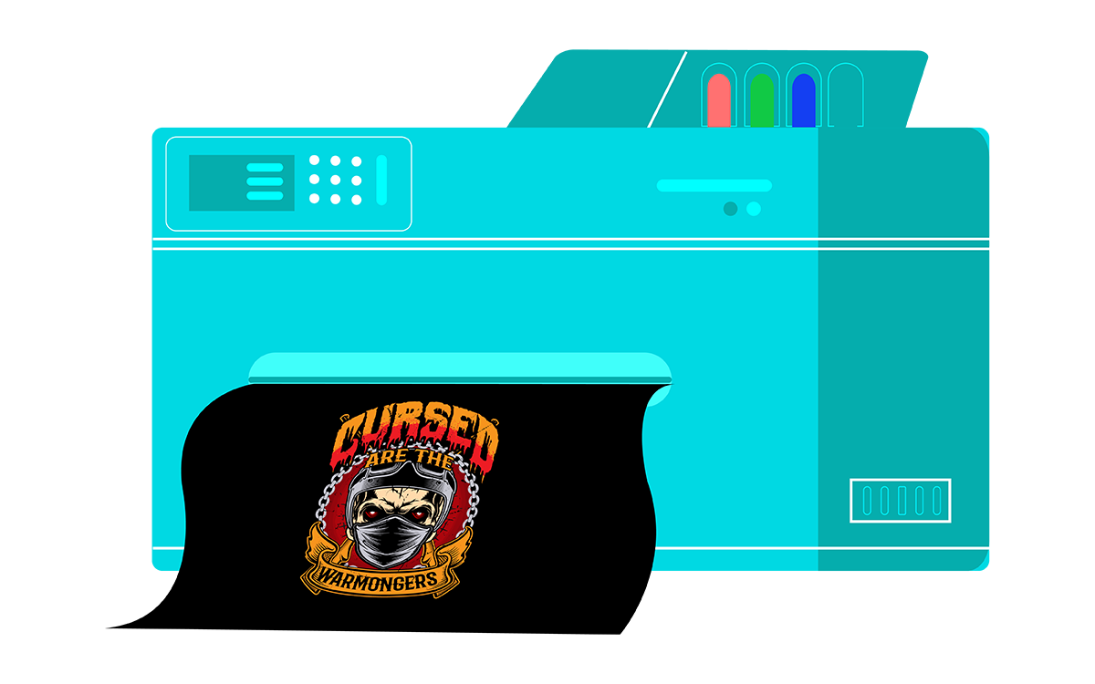 how to print t-shirts professionally