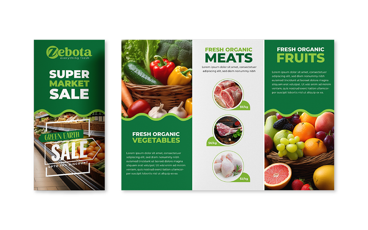 what is a tri-fold brochure