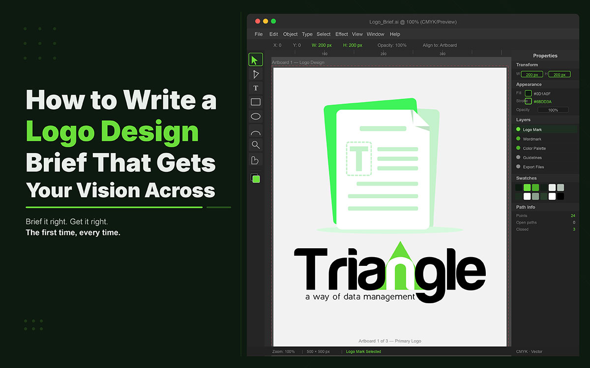 how to write a logo design brief