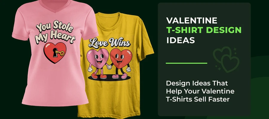 valentine t-shirt design ideas