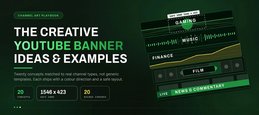best youtube banner ideas