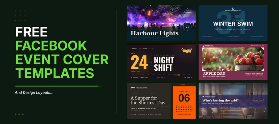 free Facebook event cover templates