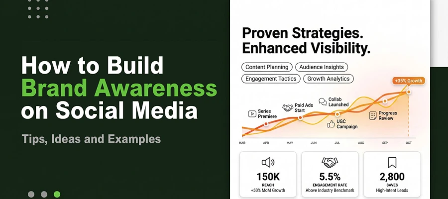 how to build brand awareness on social media