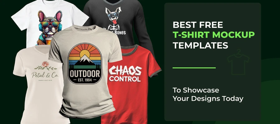 best free t-shirt mockup templates