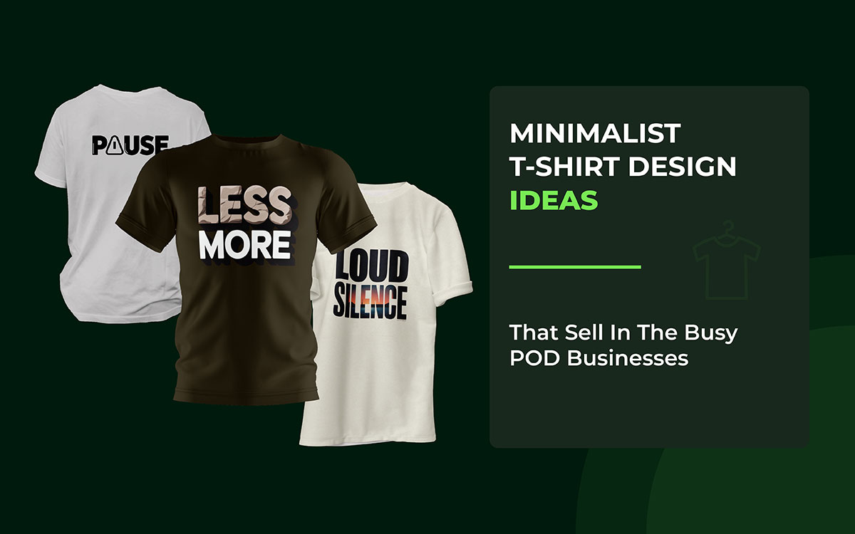 minimalist t-shirt design ideas