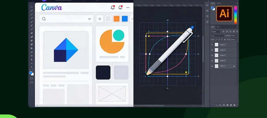 canva vs adobe illustrator