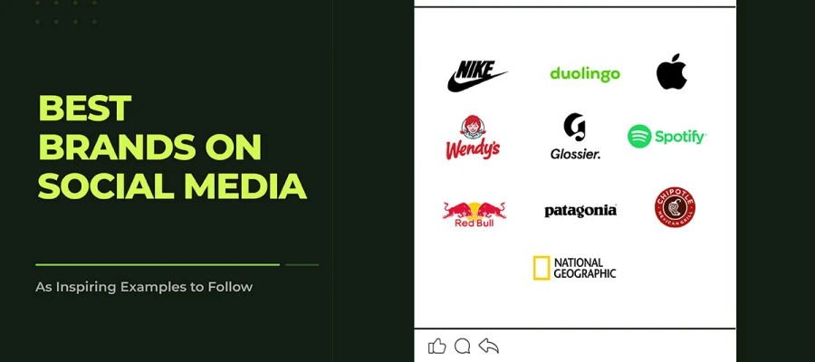best brands on social media