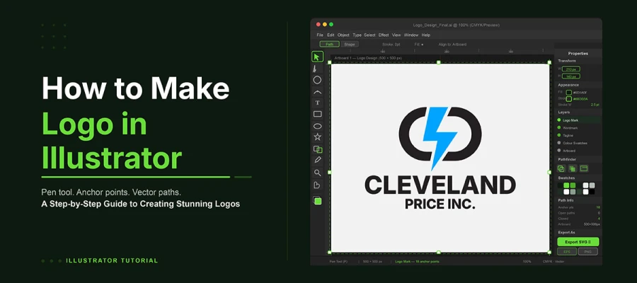 how to make a logo in Illustrator
