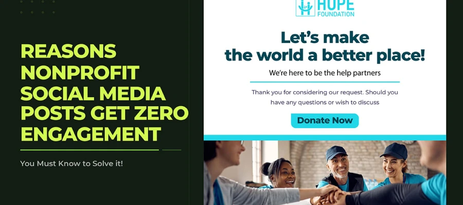 nonprofit social media posts get zero engagement