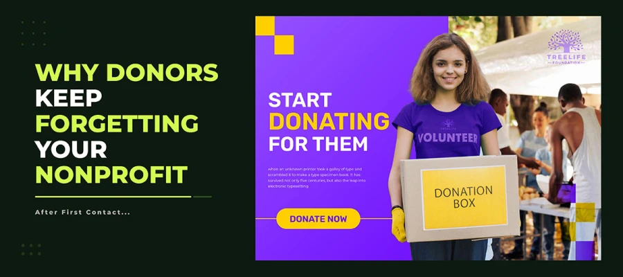 why donors keep forgetting your nonprofit