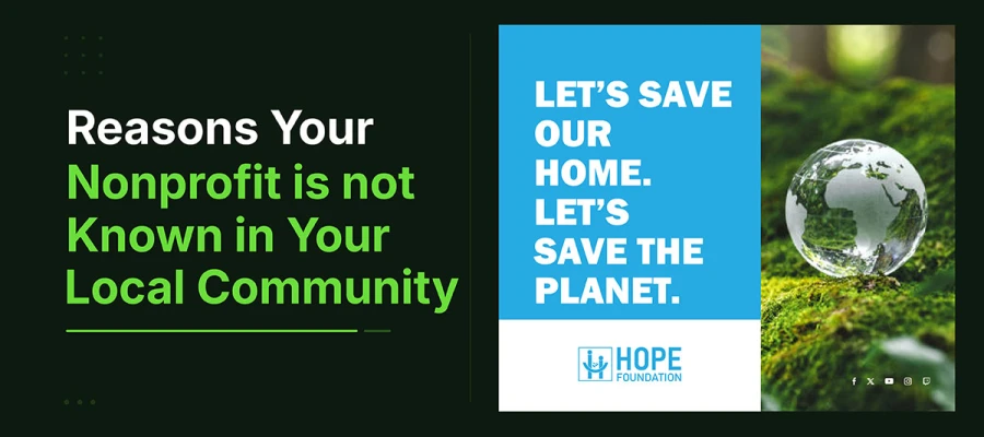 why your nonprofit is not known in your local community