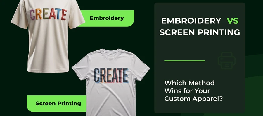 embroidery vs screen printing