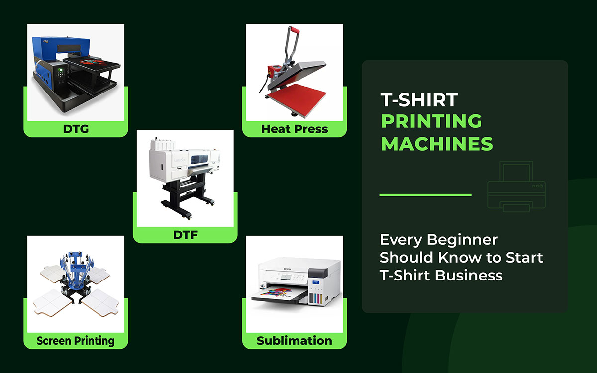 t-shirt printing machines