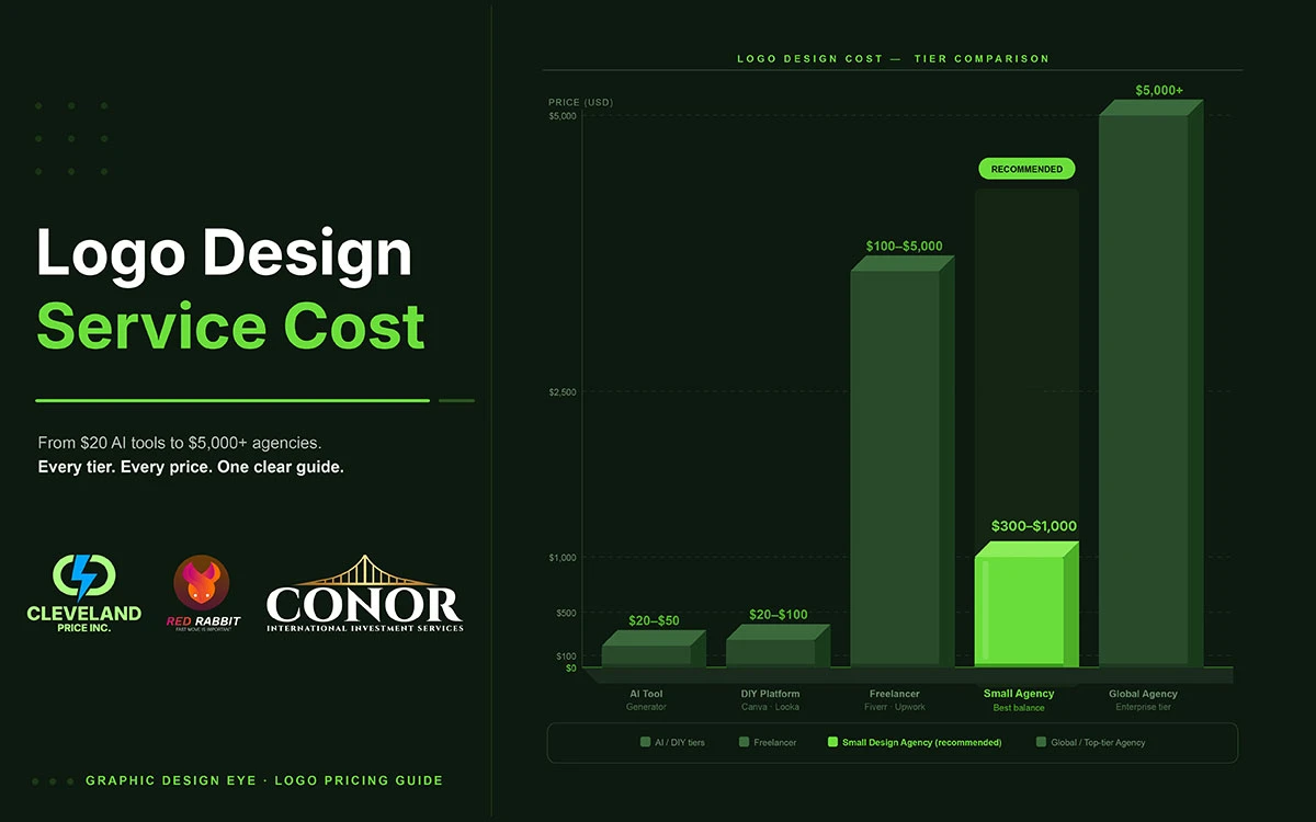 how much does a logo design service cost