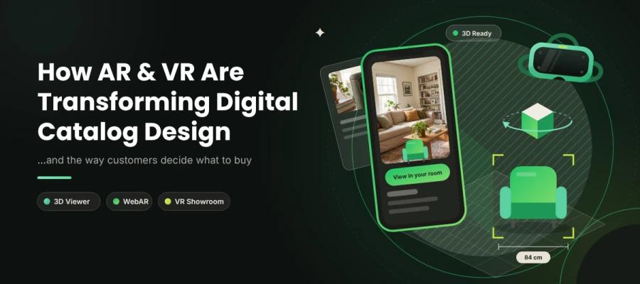 how AR and VR are transforming digital catalog design