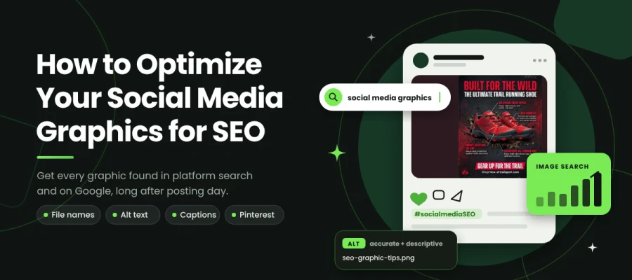 how to optimize your social media graphics for SEO