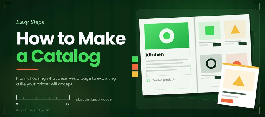 how to make a catalog