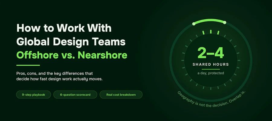 how to work with global design teams