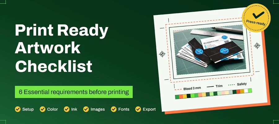 print ready artwork checklist