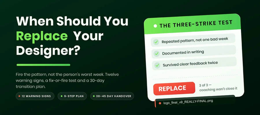 when to replace your designer