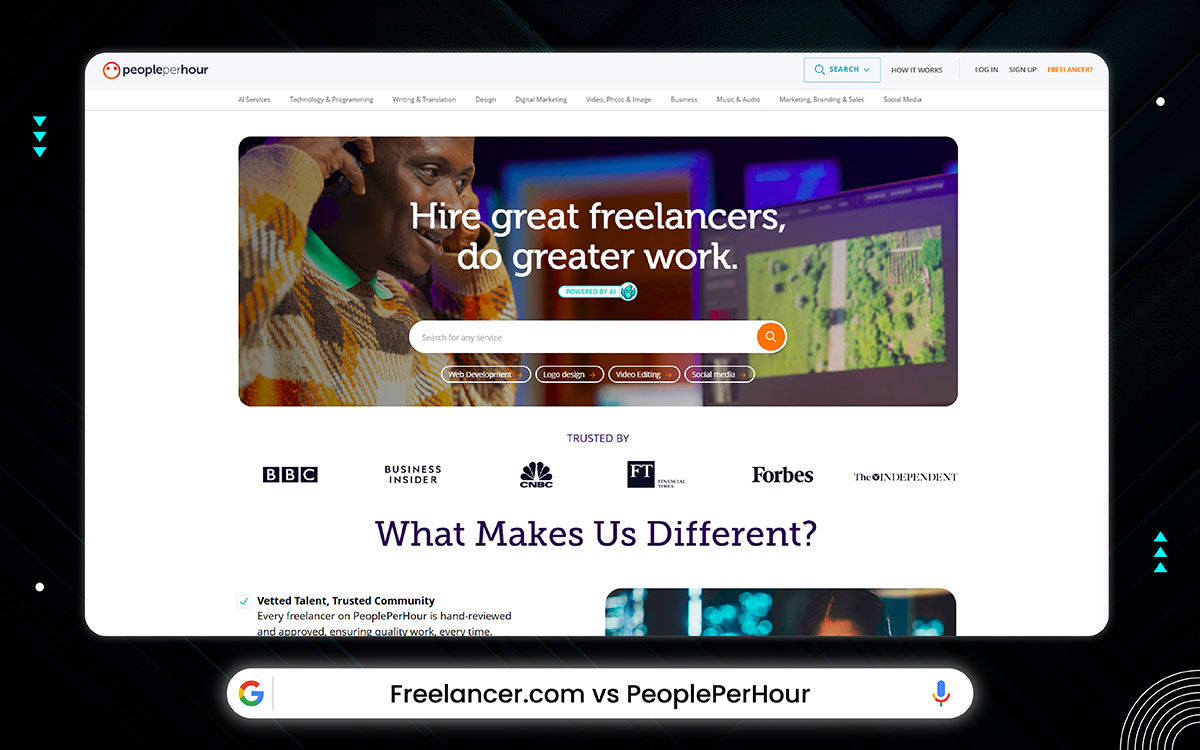 top Freelancer competitor