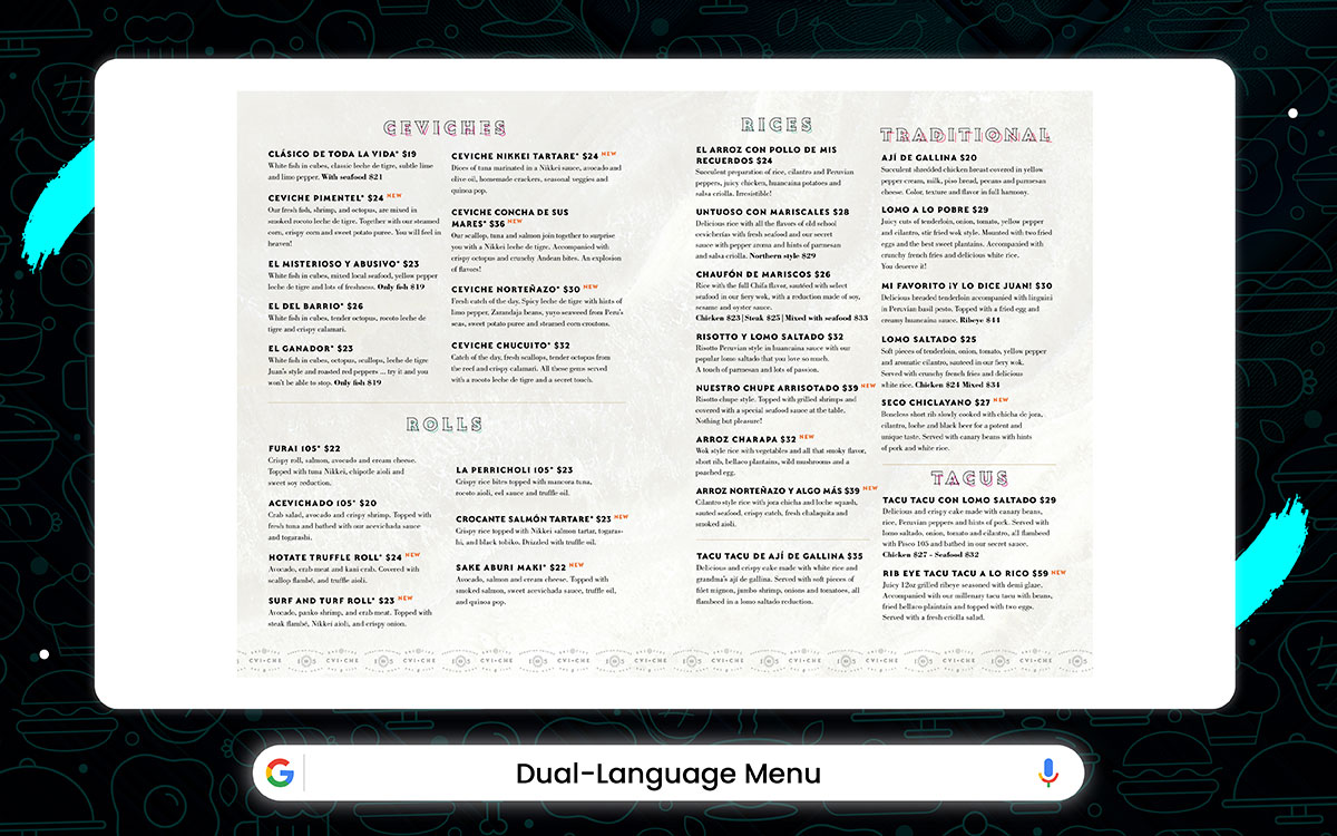 inspiring restaurant menu design idea