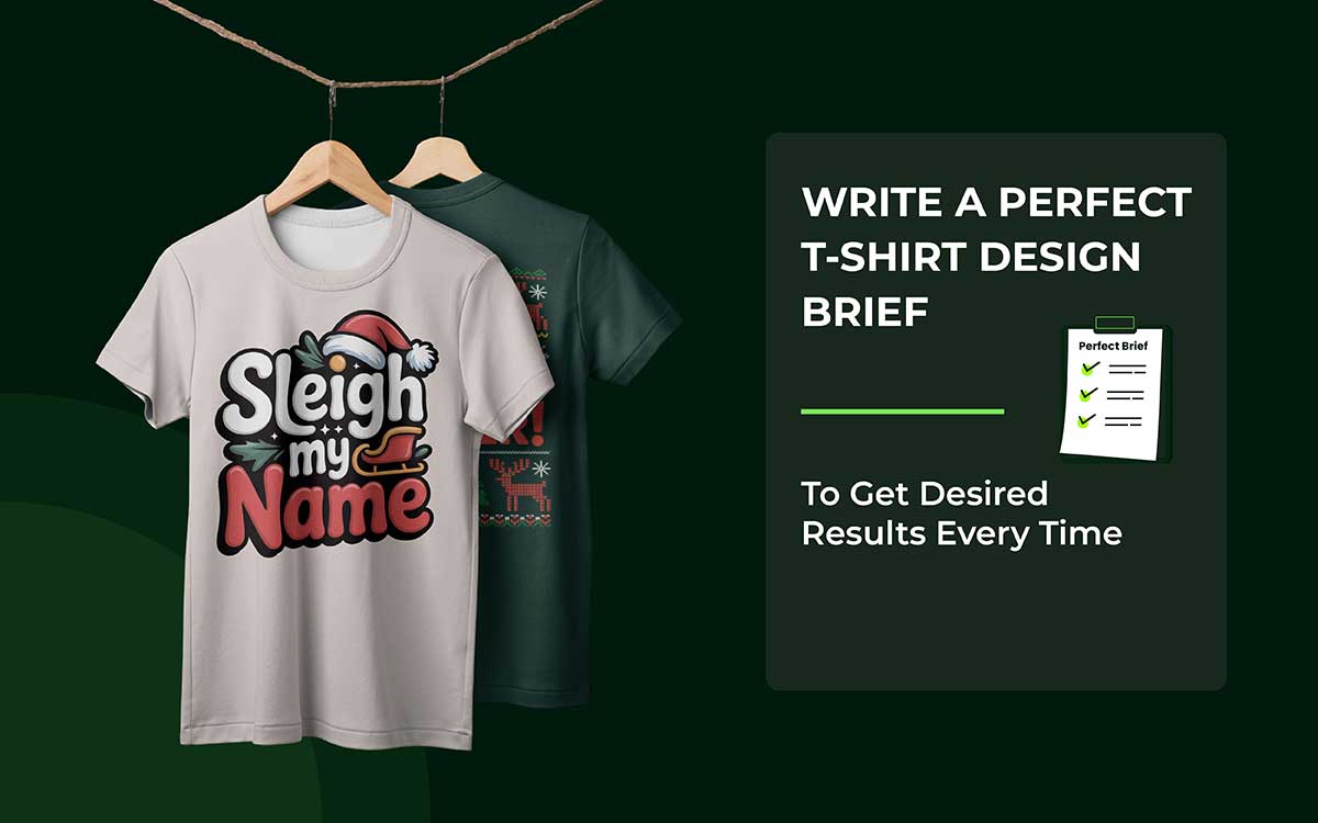 how to write a perfect t-shirt design brief