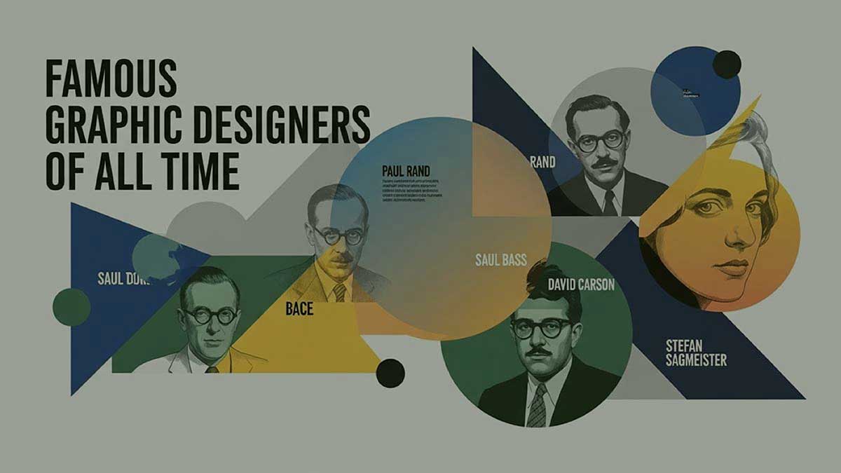 most famous graphic designers