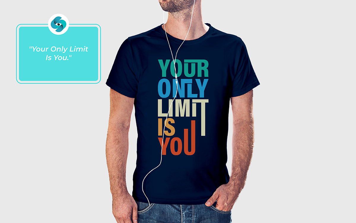 inspirational t-shirt quote