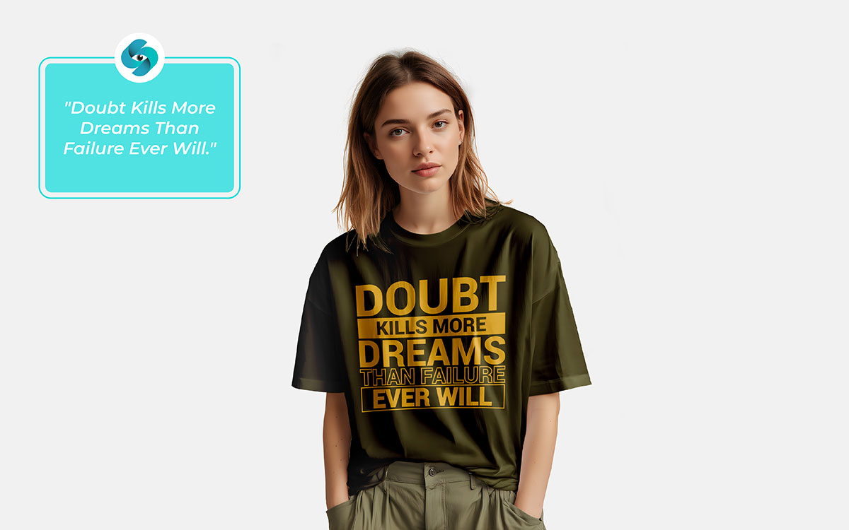 motivational t-shirt quote