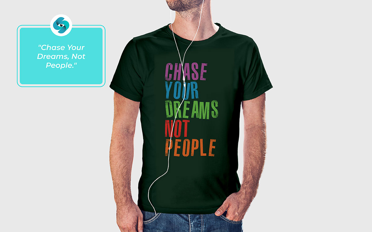 motivational t-shirt quote