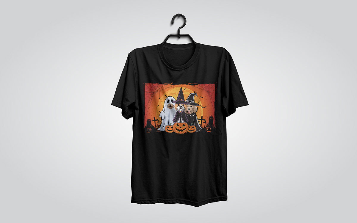 animal halloween t-shirt design ideas
