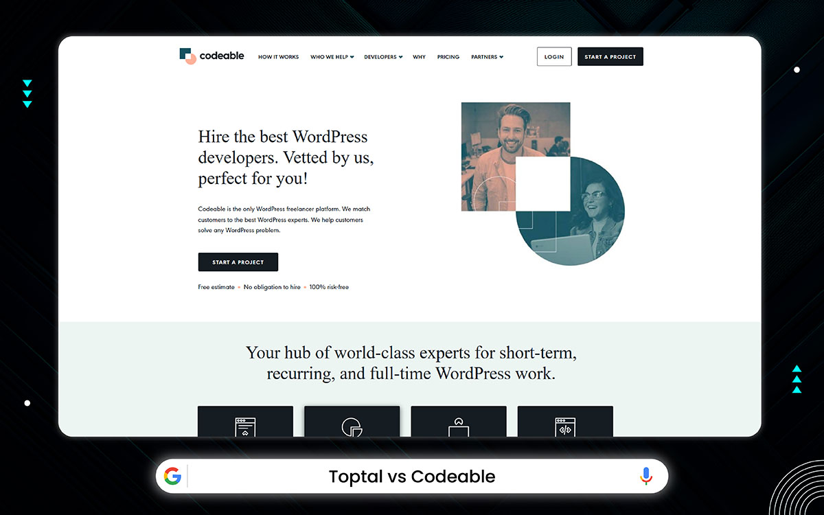 top toptal alternative