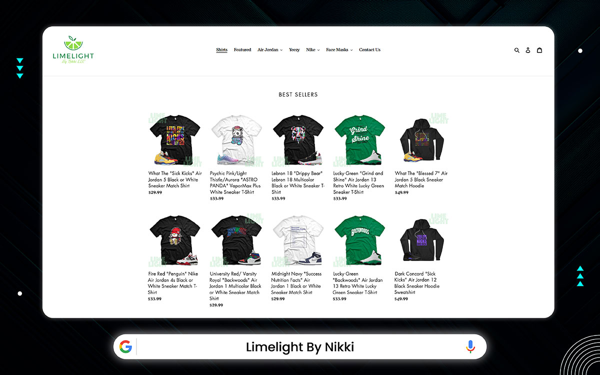 shopify t-shirt stores