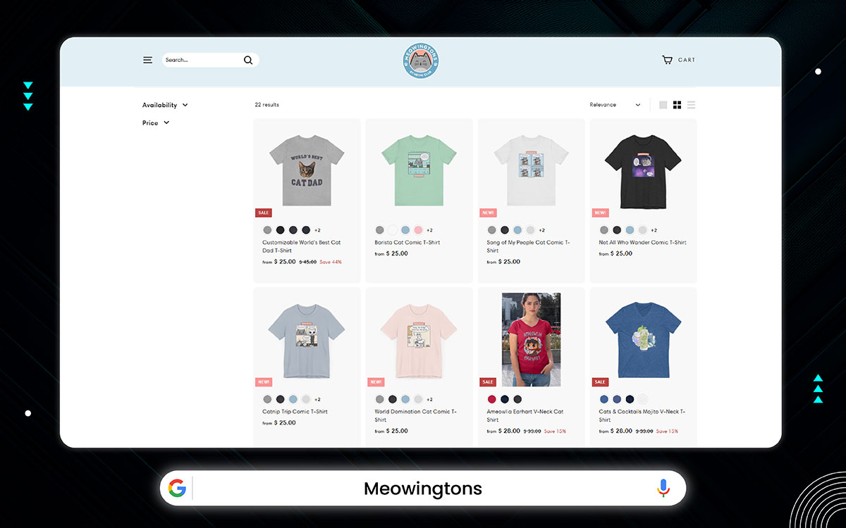 top shopify t-shirt stores