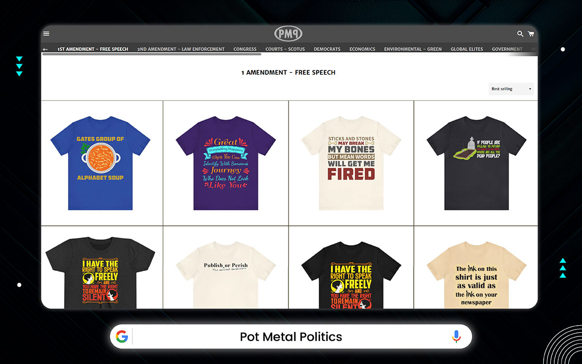 shopify t-shirt stores