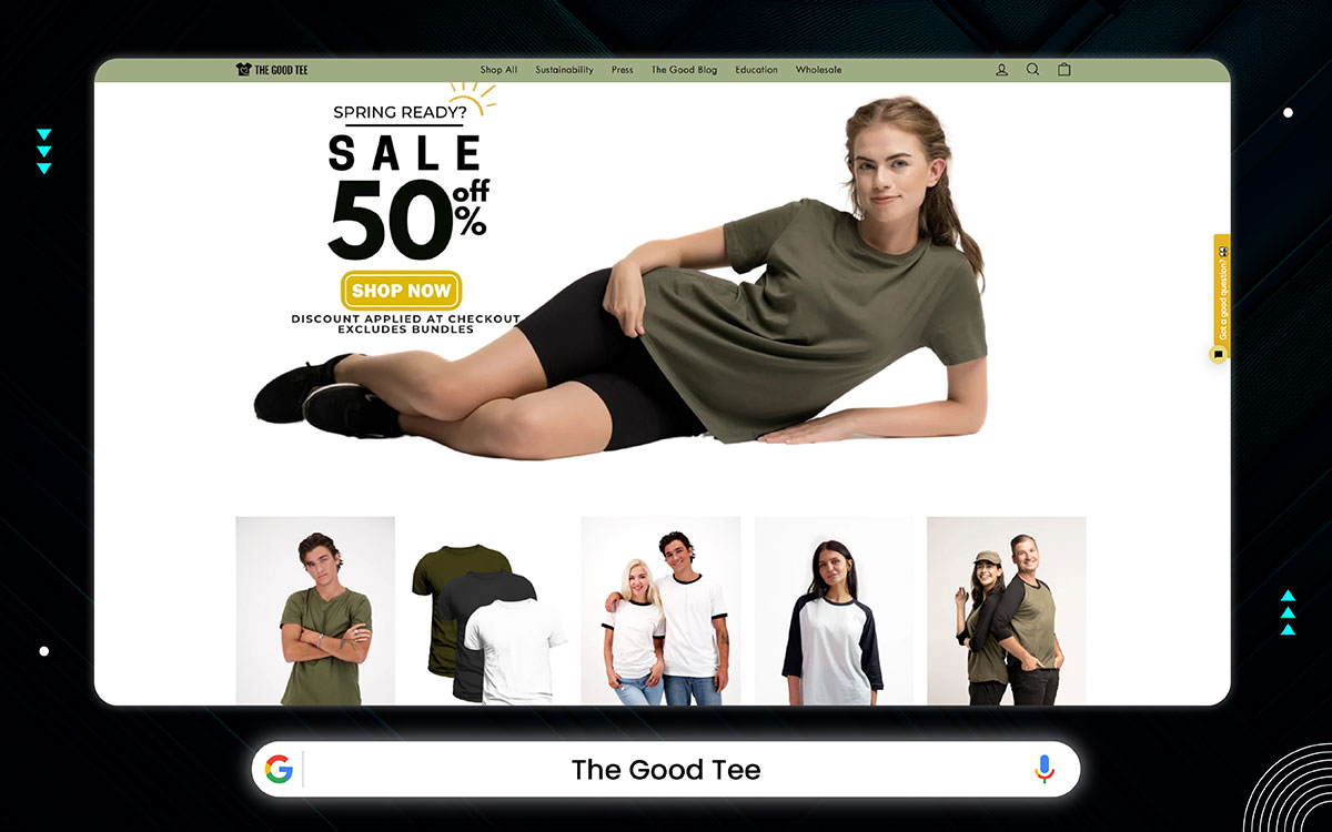 shopify t-shirt stores