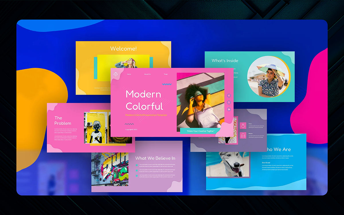 professional powerpoint template