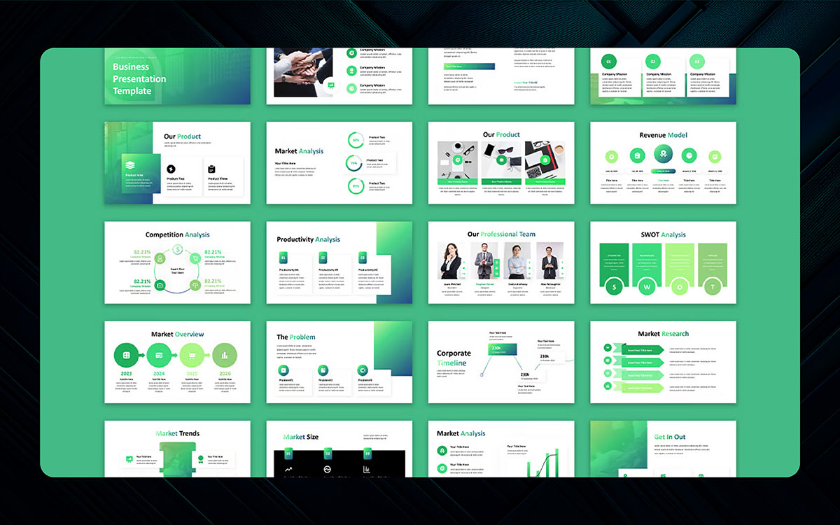 professional powerpoint template