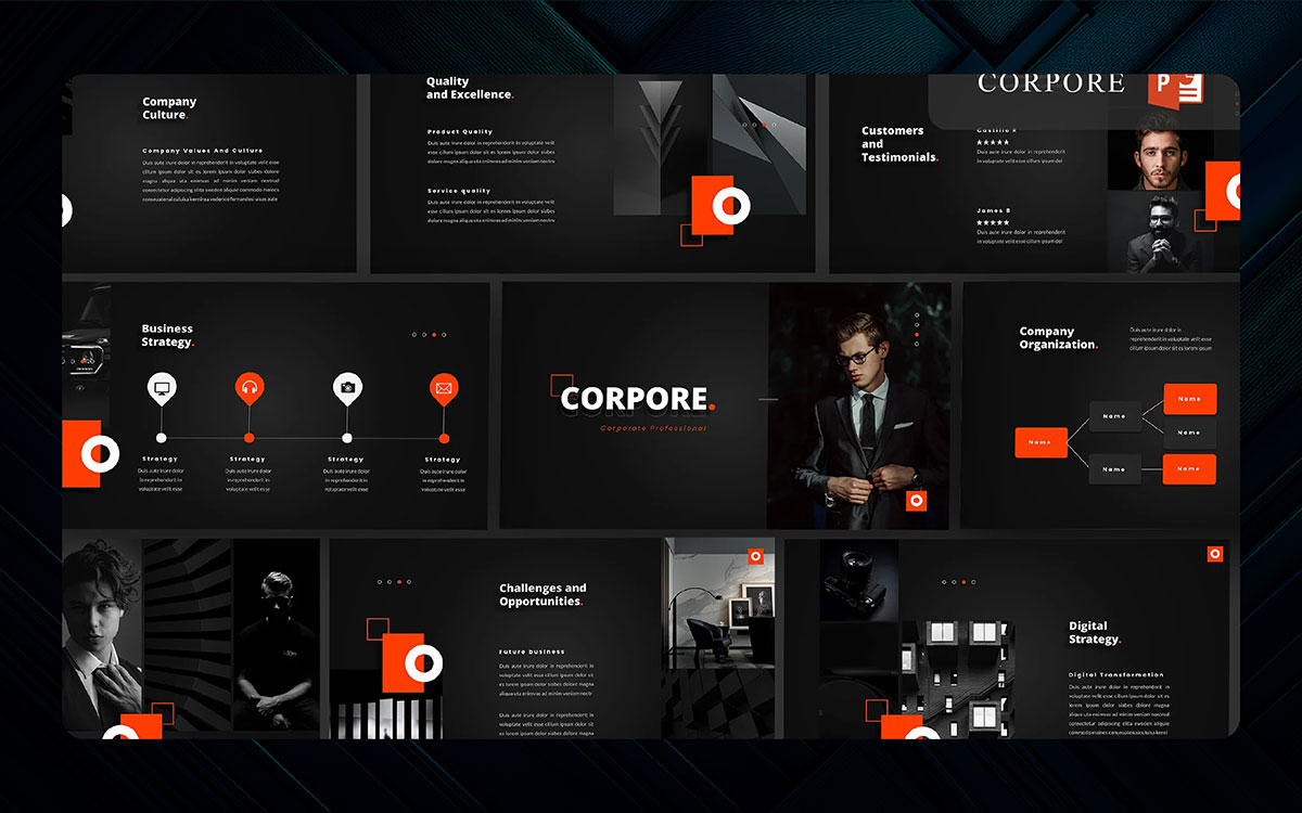 top powerpoint template