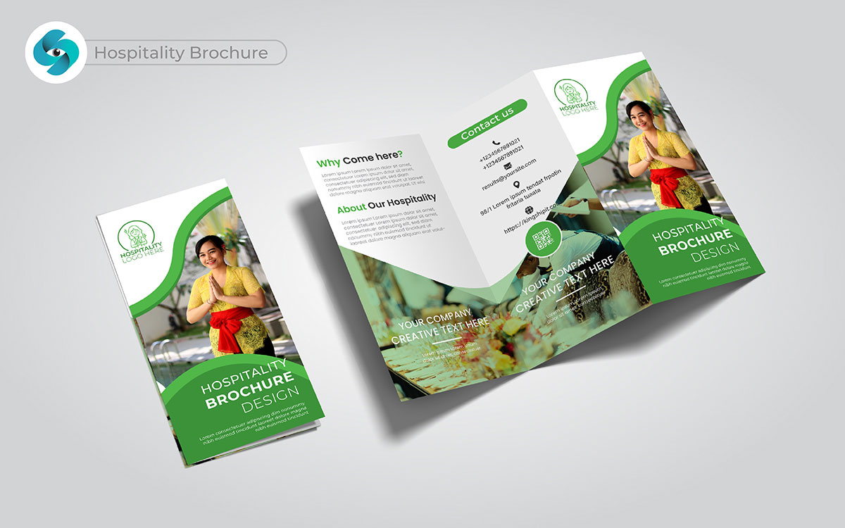 hospitality brochure design ideas