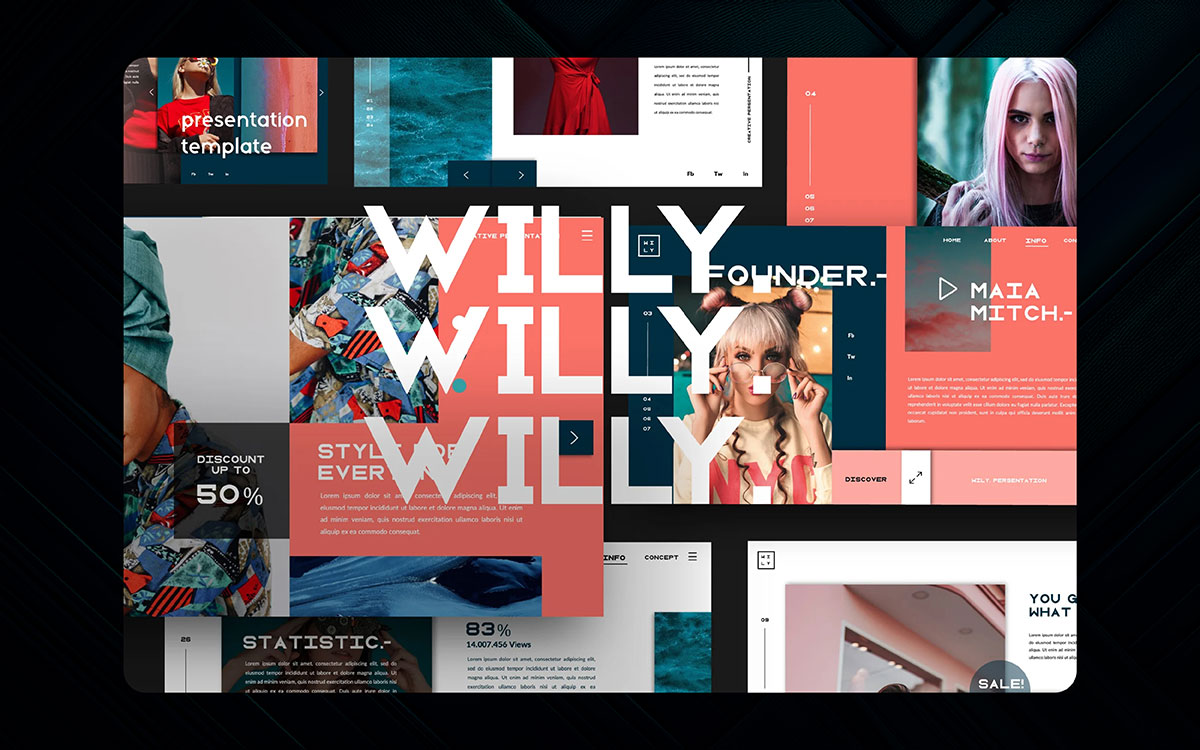 UI-UX Google Slides presentation template
